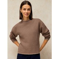 White Stuff Carter Pure Wool Crew Neck Jumper Natural