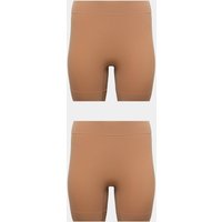 Body by M&S 2 Pack Body Invisibles™ Anti-Chafe Shorts Sunstone