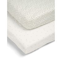 Mamas & Papas Welcome To The World Cotbed Fitted Sheet Multi