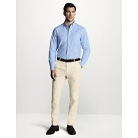 Charles Tyrwhitt Cotton Rich Slim Fit Non Iron Chinos Oatmeal