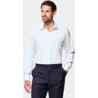 Hawes & Curtis Slim Fit Non Iron Pure Cotton Twill Shirt White