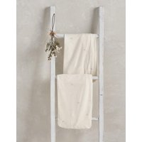 Mamas & Papas 2 Pack Pure Cotton Duckling Cot Bed Fitted Sheets Cream