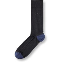 Charles Tyrwhitt Pure Cotton Ribbed Socks Black