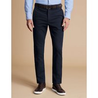 Charles Tyrwhitt Extra Slim Fit Pure Cotton Non-Iron Chinos Black