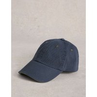 White Stuff Pure Cotton Baseball Cap Navy