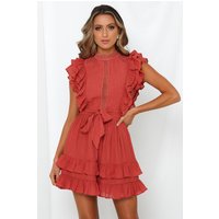 Carry Me On Dress Rust