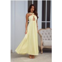 Lavish Lover Midi Dress Yellow