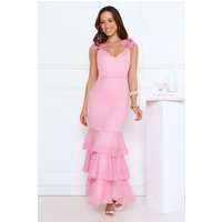 Pretty In Party Maxi Dress Pink