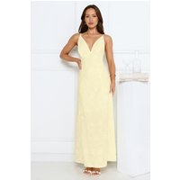Soft Moonbeam Maxi Dress Yellow