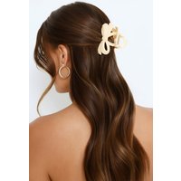 Glossed Claw Clip Yellow
