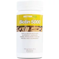 Better You Biotin 5000 100 kapslar