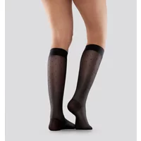 Mabs Nylon Knee Black Dotted 1 par M