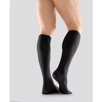 Mabs Thin Cotton Knee Black 1 par S