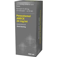 Paracetamol ABECE Oral lösning 24 mg/ml 100 ml