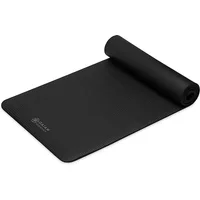 Gaiam Essentials Fitness Mat 10 mm Black