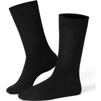 Life Wear Komfortstrumpa Lös Resår Bambu Svart 37/39
