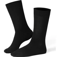 Life Wear Komfortstrumpa Lös Resår Bambu Svart 43/45
