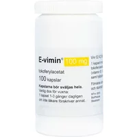 E-vimin mjuk kapsel 100 mg 100 st