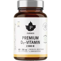 Pureness Premium D3-Vitamin 2000 IE 60 kapslar