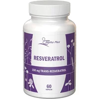 Förpackning med Alpha Plus Resveratrol, 60 kapslar