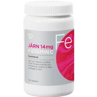 Hjärtats Järn + Vitamin C Tablett 100 st