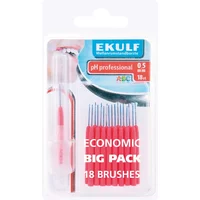 Ekulf Ph Professional Mellanrumsborste 0,5 mm 18-pack