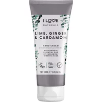 I LOVE Naturals Lime, Ginger & Cardamon Hand Cream 100ml