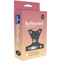 Millu Reflexväst Löpning Svart One-size 1 st
