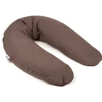 Doomoo Amnings-gravidkudde Muslin Choklad