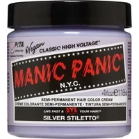 Manic Panic Classic High Voltage Semi-Permanent Hair Color Cream 118 ml Silver Stiletto