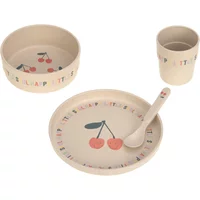 LÄSSIG Dish Set Children Happy Fruits Cherry