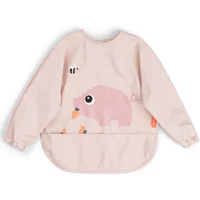 Done by Deer Sleeved Pocket Bib Tiny Farm Powder