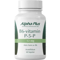 Alpha Plus B6-vitamin P-5-P 12mg 60 kapslar