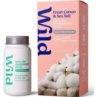 Wild Deo Roll On Refill Fresh Cotton Sea Salt