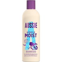 Aussie Miracle Moist Shampoo - Moisture-Quenching For Dry, Damaged Hair, 300ml