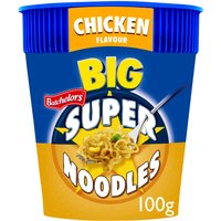 Batchelors Big Super Noodles Chicken Flavour Instant Noodle Pot 100g