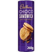 Cadbury Choco Sandwich Milk Chocolate Biscuits Roll Pack 260 g