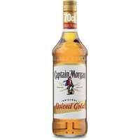 Captain Morgan Spiced Gold Rum Based Spirit Drink 35% vol 70cl Bottle