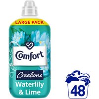 Comfort Creations Fabric Conditioner Waterlily & Lime 48 washes (1.44 L)