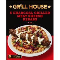 Iceland Deal Enjoy 50% Off Grill House 5 Charcoal Grilled Kebabs 250g
