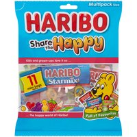 HARIBO Share the Happy Multipack Bag 176g