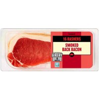 Iceland 16 Rashers (approx.) Smoked Back Bacon 500g