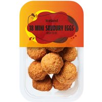 Iceland 18 Mini Savoury Eggs 216g