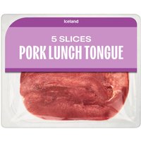 Iceland 5 Slices (Approx.) Pork Lunch Tongue 100g