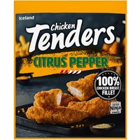 50% Discount on Iceland Citrus Pepper Chicken Tenders 450g