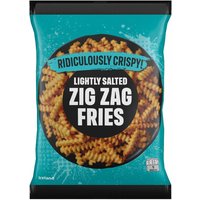 Iceland Deal Enjoy 50% Off Lightly Salted Zig Zag Fries 900g