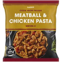 Iceland Meatball and Chicken Pasta 750g