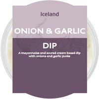 Iceland Onion & Garlic Dip 200g