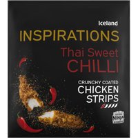 Enjoy 50% Discount on Iceland Thai Sweet Chilli Crunchy Chicken Strips 500g