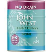 Iceland Enjoy 20% Discount on John West Tuna Chunks in Brine 3 x 100g